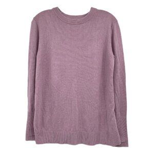 Lululemon Purple Still at Ease Open Back Knit Sweater | Women’s Size 6